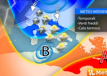 Meteo, freddo nel weekend fino a 12 gradi in meno