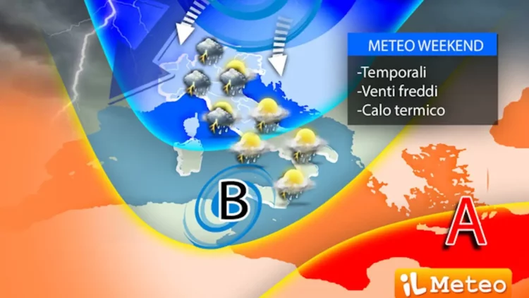 Meteo, freddo nel weekend fino a 12 gradi in meno