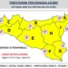 Meteo, protezione civile, allerta maltempo in Sicilia: anche a Ragusa