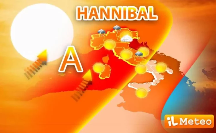 Meteo, arriva Hannibal con sole e caldo africano