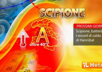 Meteo, arriva l'anticiclone Scipione: caldo con 41 gradi
