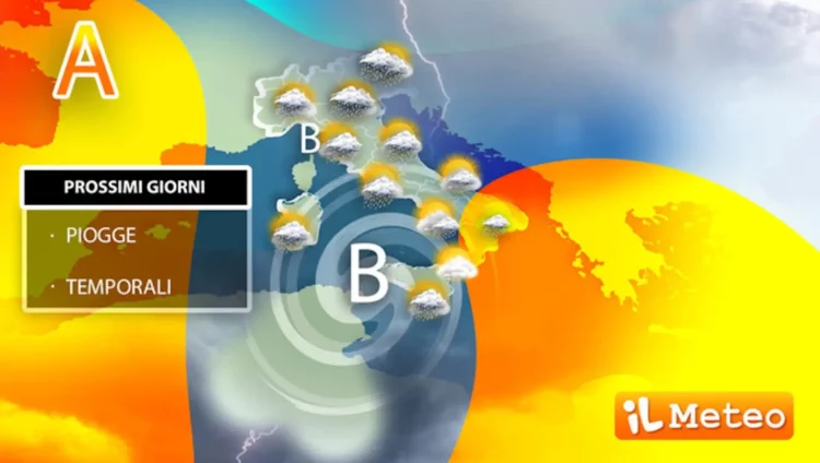 Meteo, nuova ondata di maltempo: in arrivo piccolo ciclone