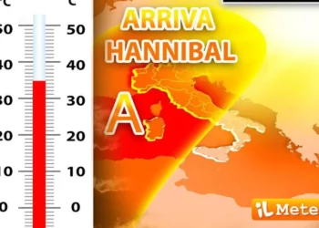 Arriva Hannibal, anticiclone africano con 35 gradi