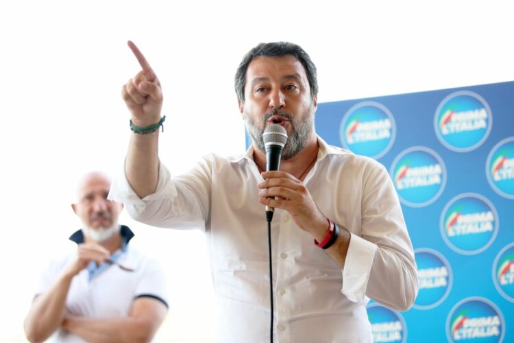Matteo Salvini “Lavoro per la pace alla luce del sole”