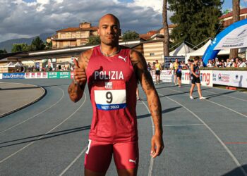 Jacobs campione italiano dei 100 metri in 10″12