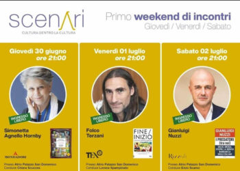 Simonetta Agnello Hornby, Folco Terzani e Gianluigi Nuzzi a Modica per Scenari