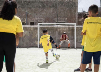 A Ragusa la partita con papà di bambini senza sbarre