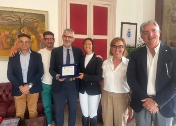 L'amazzone Gaia Barone ricevuta al Comune di Ragusa