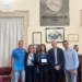 La campionessa siciliana nel Salto triplo Giorgia Piccione ricevuta al Comune