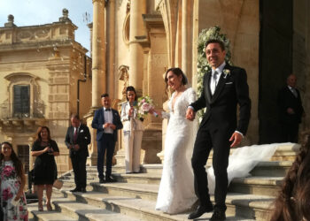 Modica, Alessio e Chiara sposi a San Giorgio