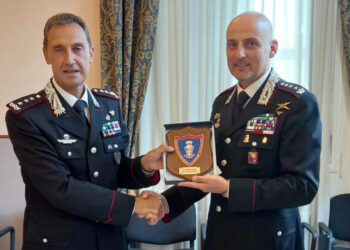 Il Generale Riccardo Galletta al Comando Provinciale dei carabinieri di Ragusa