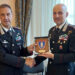 Il Generale Riccardo Galletta al Comando Provinciale dei carabinieri di Ragusa