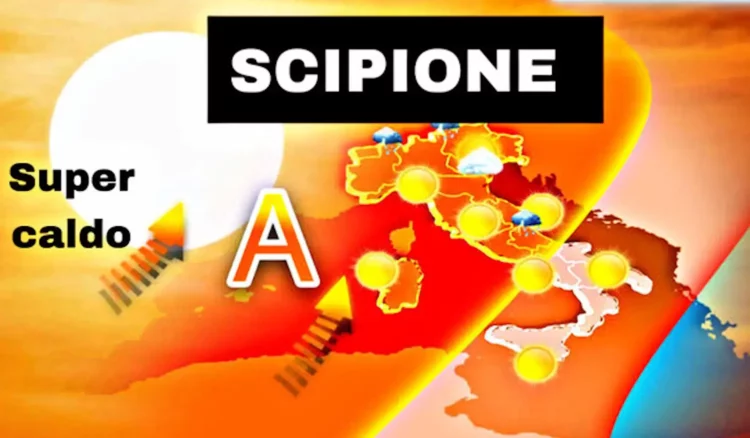 Meteo, arriva Scipione: nuova ondata di caldo rovente