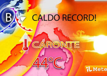 Meteo, caldo record di Caronte per almeno 10 giorni