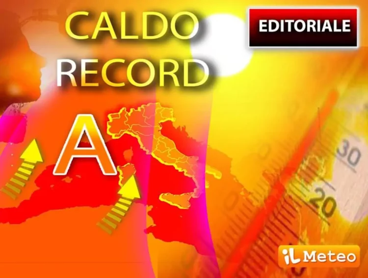 Meteo, caldo record per la prossima settimana
