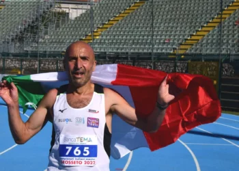 Modica, Giorgio Adamo campione italiano 5000 metri M50 VIDEO