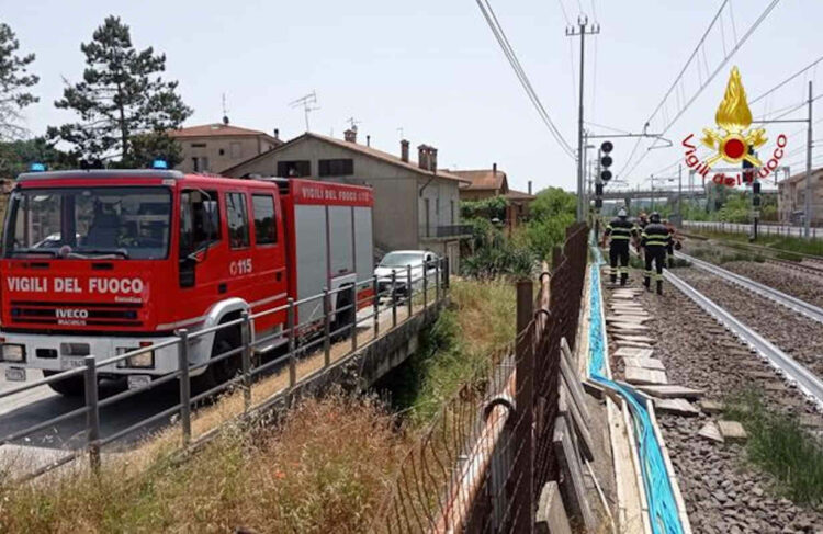 Operaio muore travolto da treno