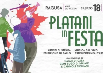 Platani in festa a Ragusa