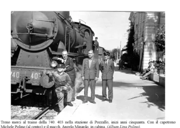 Rotaie vissute 3 uomini e macchine sulle rotaie di Modica