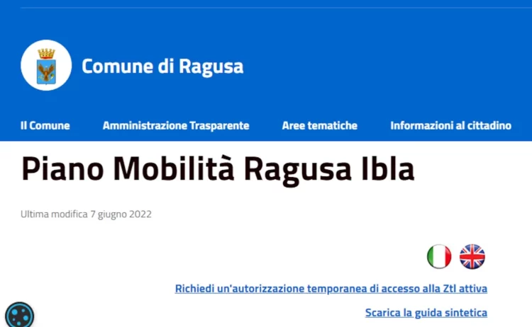 ZTL a Ibla, dichiarazione del sindaco Peppe Cassì