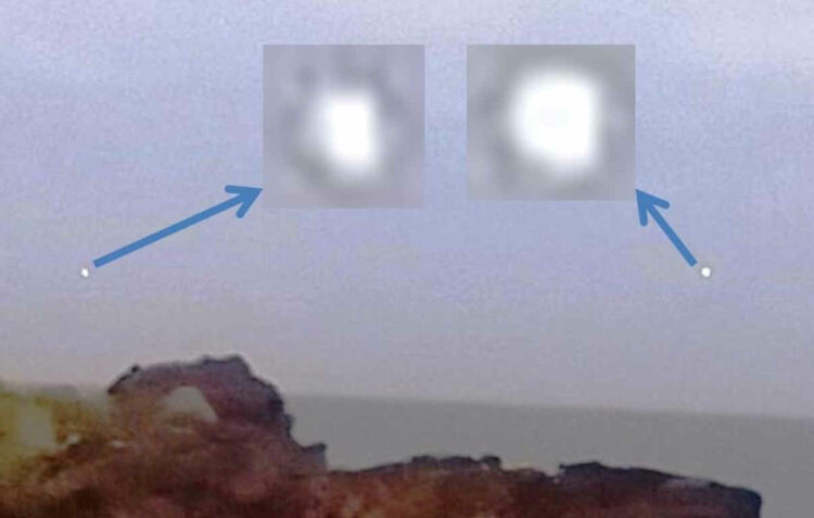 Avvistato un ufo a Catania, due luci sospese in cielo