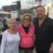 Christian De Sica a Panarea in catamarano con moglie e figli
