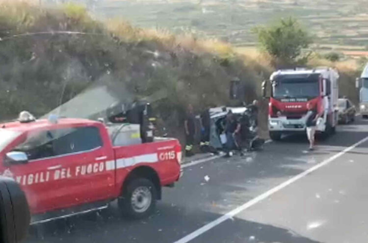Spaventoso incidente sulla Ragusa-Catania