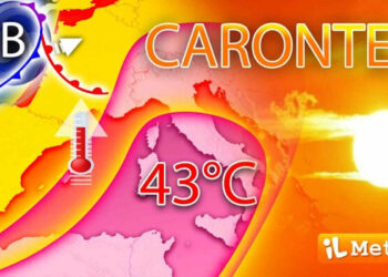 Meteo, arriva Caronte: picchi di caldo fino a 43 gradi