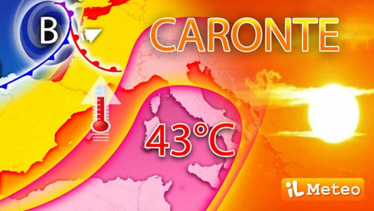 Meteo, arriva Caronte: picchi di caldo fino a 43 gradi