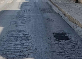 Ragusa, stato disastroso delle vie cittadine FOTO