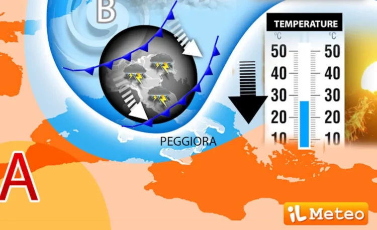 Meteo, arriva break temporalesco: calano temperature