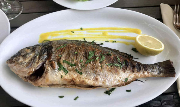 Come dimagrire 5 kg mangiando pesce: esempio