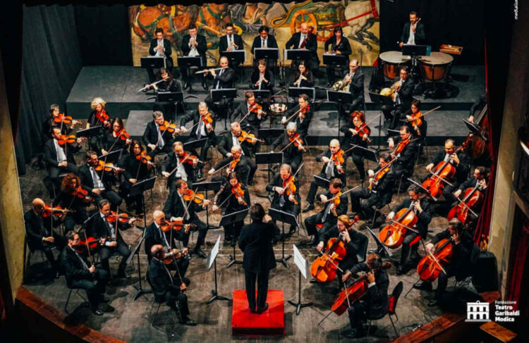 L'orchestra del Teatro Bellini di Catania a Modica