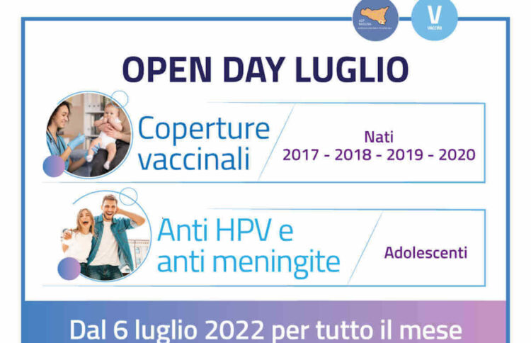 Ragusa: Open day vaccinazioni a luglio per bambini e adolescenti