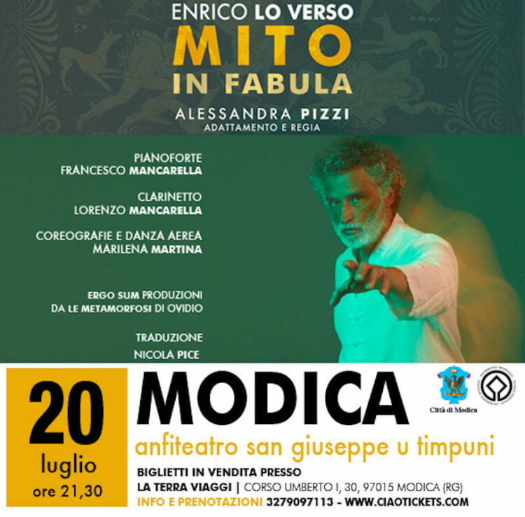 Enrico Lo Verso spettacolo
