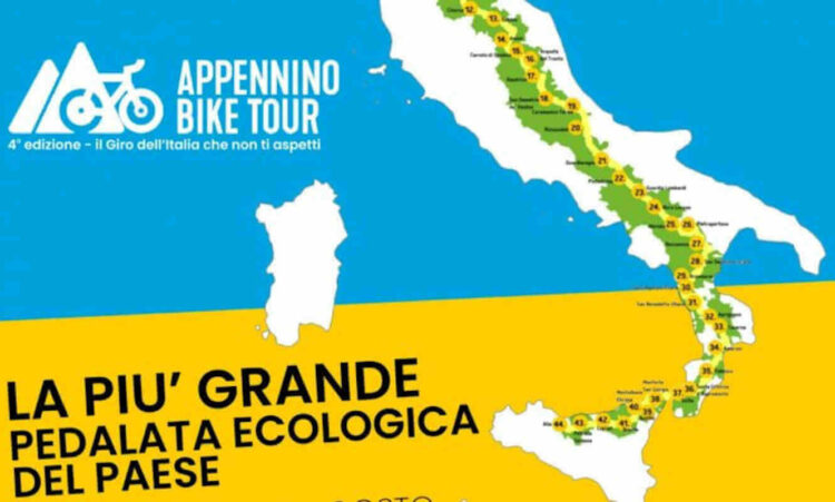 Appennino bike tour 2022 arriva in Sicilia