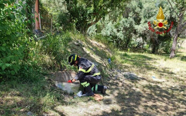 Bimba di 7 anni cade in un pozzo di 15 metri: salvata