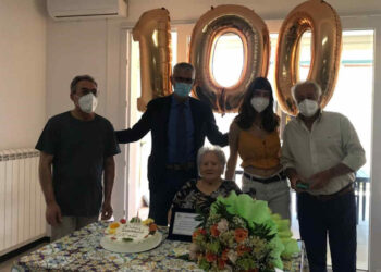 100 anni della signora Occhipinti