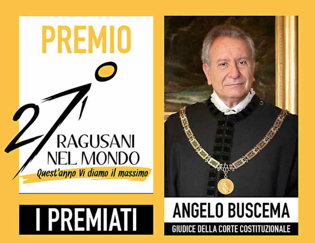 I premiati del premio Ragusani nel mondo a Ragusa