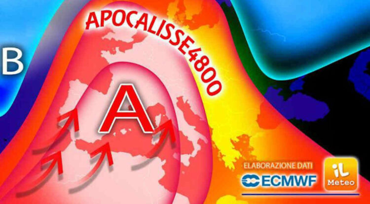 Meteo: fiammata di aria bollente da domani con Apocalisse4800