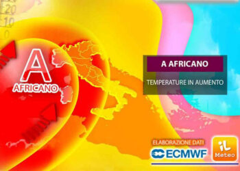Meteo caldo africano