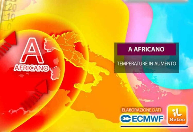 Meteo caldo africano