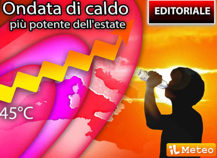 Meteo, in arrivo il caldo più potente dell'estate