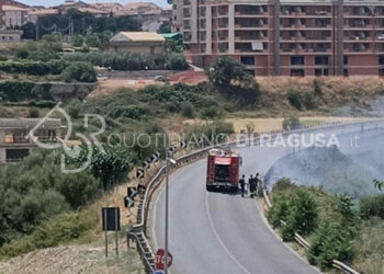 Incendio Modica