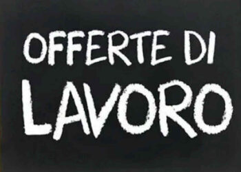 Offerta di lavoro a Santa Croce Camerina