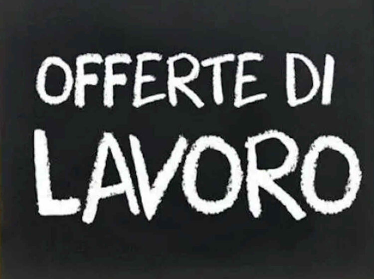 Offerta di lavoro a Santa Croce Camerina