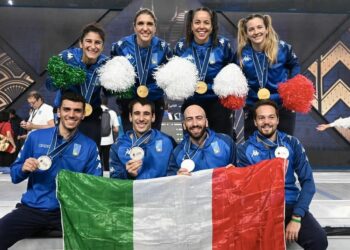 Mondiali scherma, oro fioretto donne e argento spada uomini