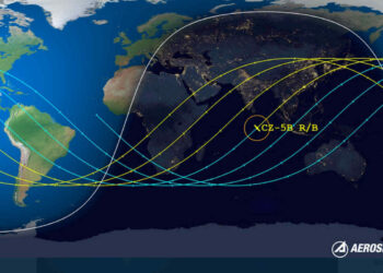 Razzo cinese in caduta incontrollata sulla Terra: ecco dove potrebbero finire i frammenti