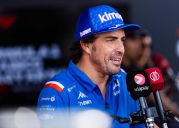 Fernando Alonso al volante dell’Aston Martin dal 2023