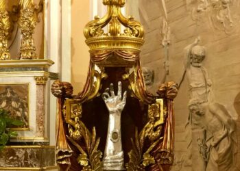 reliquia del braccio del Patrono San Giovanni Battista